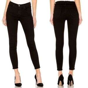 Current/Elliott The High Waist Stiletto Cropped Skinny Stretch Jeans Size 23/0